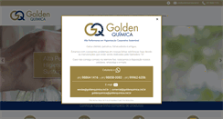 Desktop Screenshot of goldenquimica.ind.br